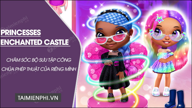 download princesses enchanted castle