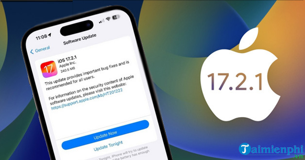 download ios 17 2 1 cho iPhone 11