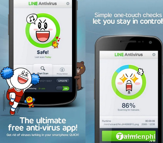 line antivirus