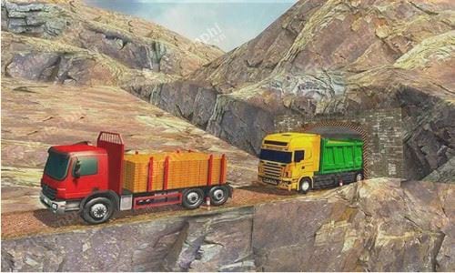 uphill gold transporter truck driver