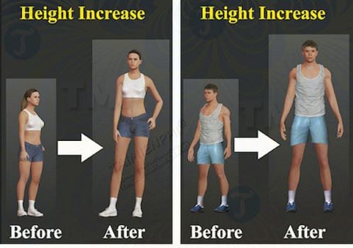 height increase exercise