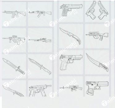 how to draw weapons