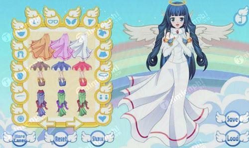 dress up angel avatar anime games
