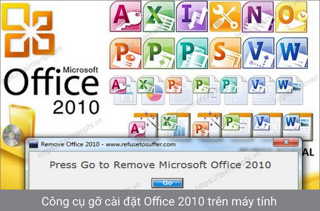 remove office 2010