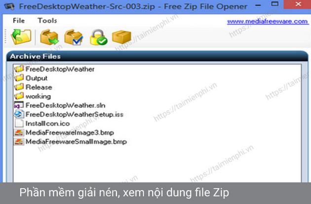 free zip file opener