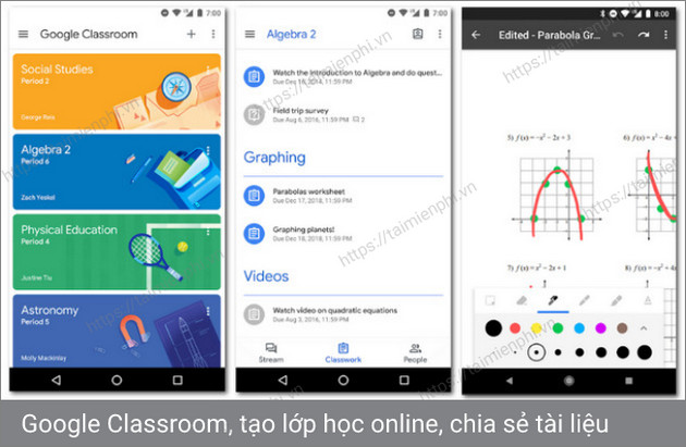 google classroom cho android
