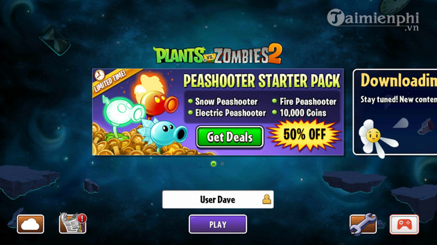 tai plants vs zombies 2 cho android