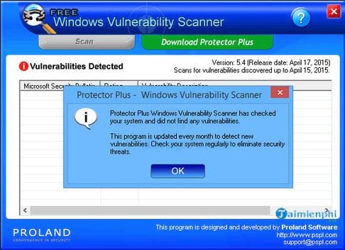 free windows vulnerability scanner