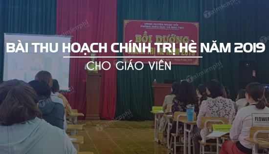 bai thu hoach chinh tri he nam 2019