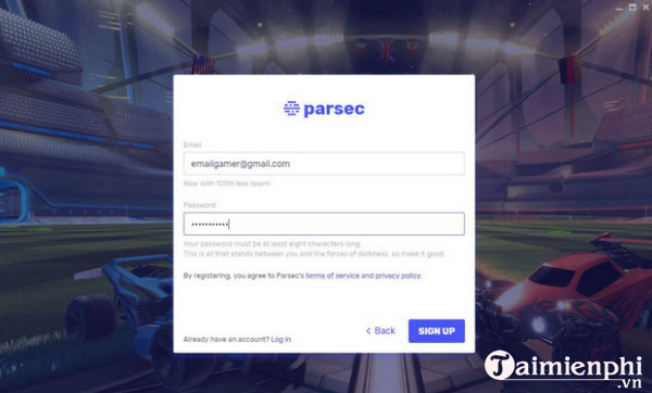 parsec gaming