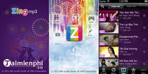 zing mp3 cho nokia