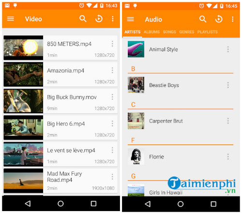 vlc cho android