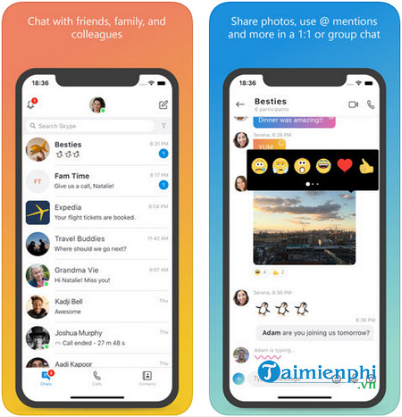 skype cho iphone