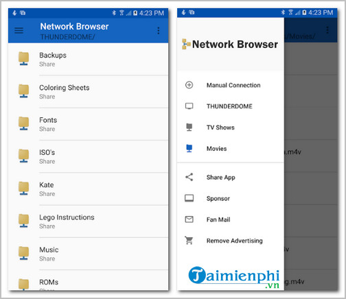 network browser