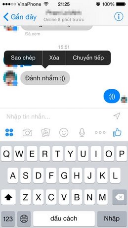 trai nghiem facebook messenger