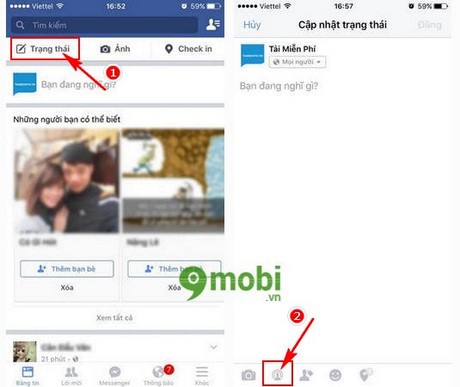 phát video trực tiếp trên Facebook