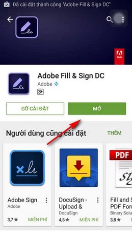 ung dung tao chu ky adobe fill sign dc