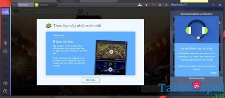 bluestacks tv tich hop twitch stream game mobile