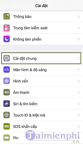 bat phim home ao tren iphone