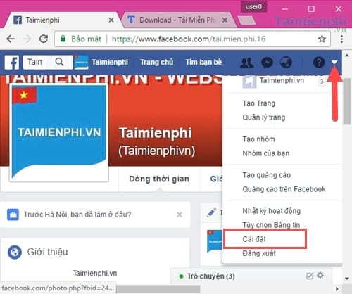 cach bat tat phu de video facebook 2