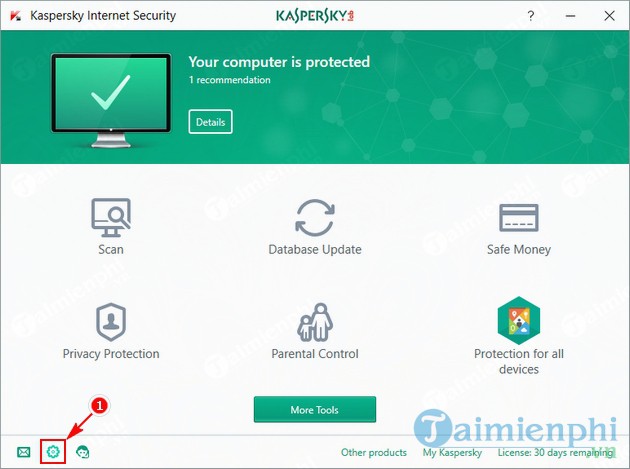 cach bat tat tuong lua tren kaspersky 2
