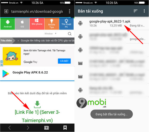 cach cai ch play cho dien thoai android 2