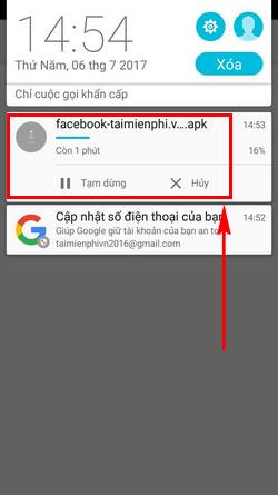 cach cai facebook tren zenfone 5 3 2 2