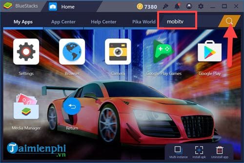 cach cai va su dung mobitv tren may tinh de xem bong da game 2
