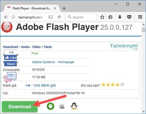 cach cap nhat adobe flash player moi nhat cho coc coc 2