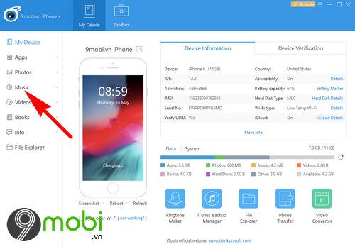 cach chep nhac chuong vao iphone 2