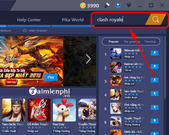 cach choi clash royale tren pc 2