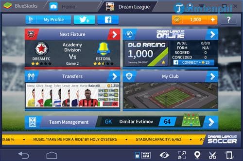 cach choi dream league soccer game da bong 2