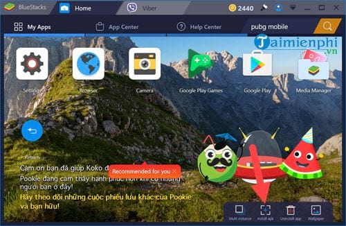 gia lap pubg mobile tren pc
