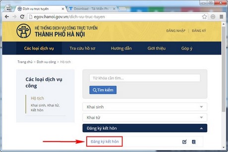 dang ky ket hon truc tuyen