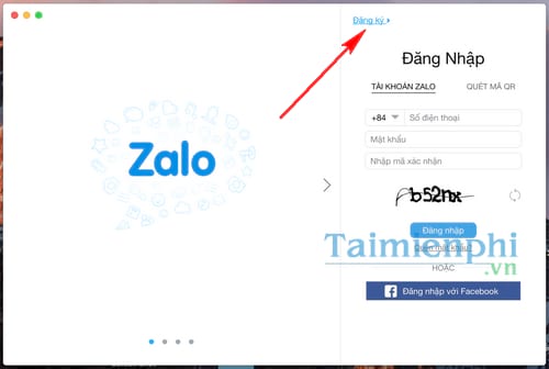 cach dang ky zalo tren macbook 2
