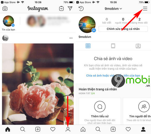 cach doi mat khau instagram tren iphone 2