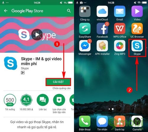 cach goi video nhom trong skype tren dien thoai iphone android 2