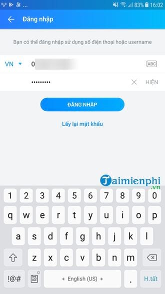 cach lay lai tin nhan zalo khi doi dien thoai 2