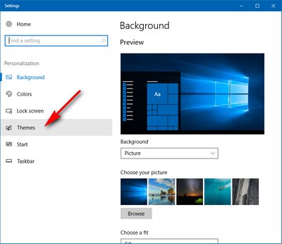 luu lai cac thiet lap giao dien tren windows 10