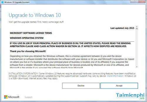 cach nang cap cap nhat windows 7 8 1 len windows 10 creators update 2