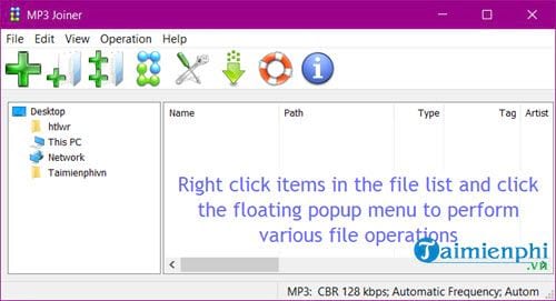 cach noi file mp3 ghep 2 file mp3 thanh 1 2