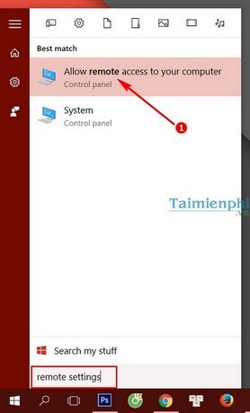 cach remote desktop tren windows 10