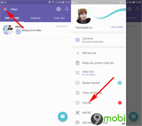 cach sao luu tin nhan viber tren dien thoai 2