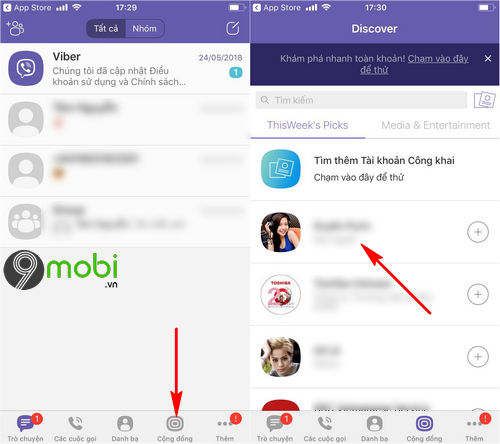 cach su dung tinh nang cong dong viber moi ra mat 2