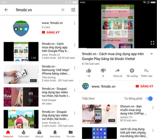 cach su dung youtube vanced 2