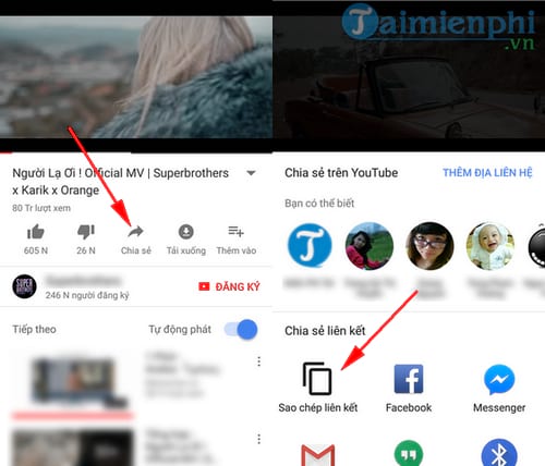cach tai nhac mp3 tu youtube cho dien thoai 2