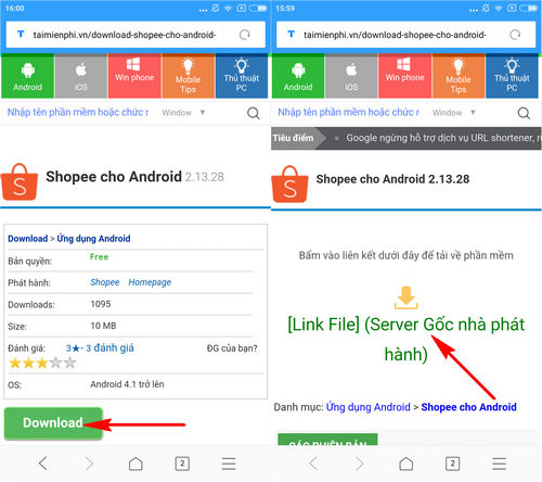 cach tai va cai dat shopee tren dien thoai 2