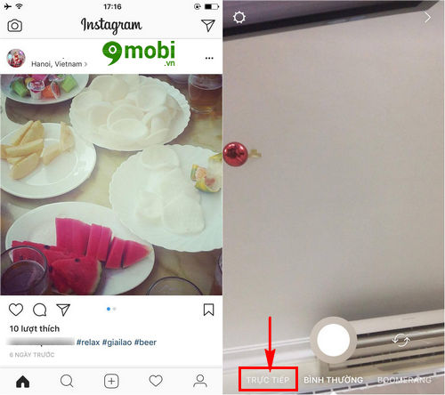 cach tai video phat truc tiep tren instagram 2