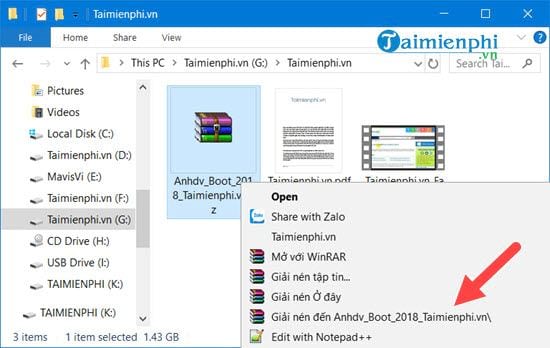 cach tao usb boot phan vung an voi 1 click 2
