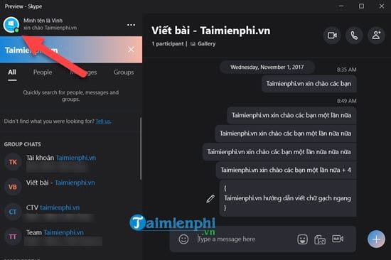 cach thay anh dai dien avatar skype moi 8 25 2